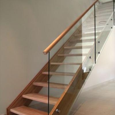 China Modern Interior Railing Veranda Deck Stair Baluster System PVC Stair Railing Fencing PVC Balustrade for sale