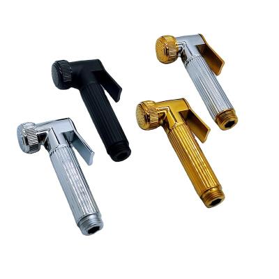 China Modern New portable toilet  Zinc-alloy hand-held toilet spray Bidet spray Bathroom spray gun for sale