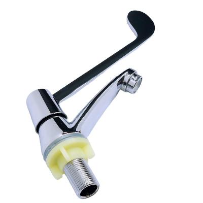 China Other Zinc-alloy Body Chrome Plated Medical Tap Medical Faucet Or Elbow Open Faucet for sale