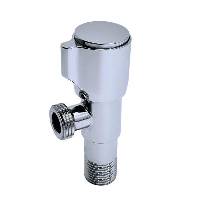 China Modern Screw-in Angle Valve Water Normal Temperature Washing Machine Valve Abs Handwheel Stainless Steel Angle Valve for sale