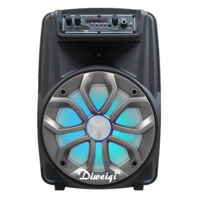 China No Media Karaoke High Quality Active Large Outdoor Speaker Portable with USB/SD /FM/mic for sale