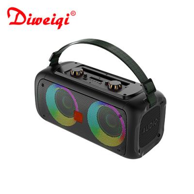 China No som Caixa amplifier radio, bass, outdoor speaker, professional audio with handle strap for sale