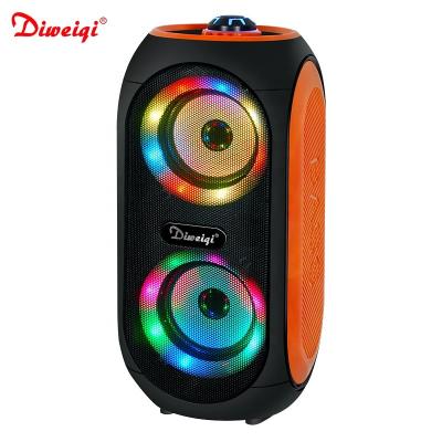 China None wholesale speaker 4 inch portable outdoor speaker speaker with LED light for sale