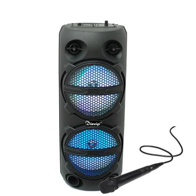 China Dual wireless outdoor portable 6 inch woofer wireless speaker with wholesale price for sale