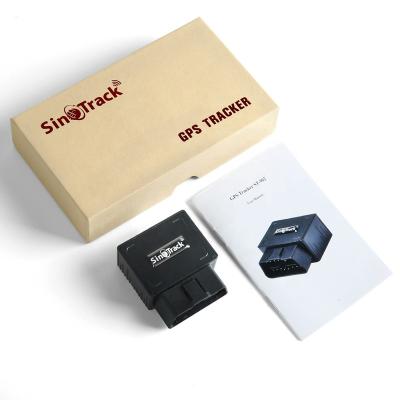 China Automotive Car Tracking Device ST-902 OBD GPS GSM GPRS Tracker With Free Real Time Tracking Platform Sinotrackpro for sale