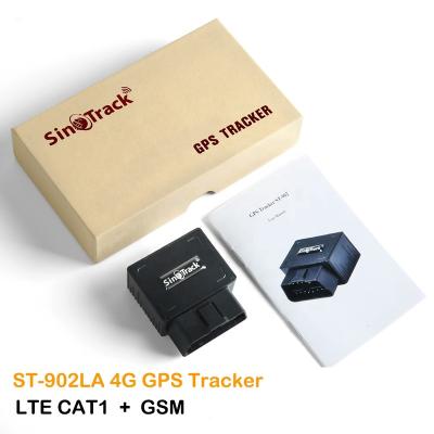 China AliTrack ST-902LA OBD2 GPS Automotive Tracker Built-in Battery 4G GPS Tracking Device For Australia for sale