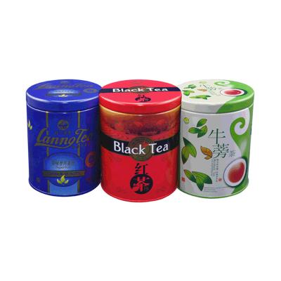 China Recycled Materials Customized Containers Safety Grade Seal Boxes For Making Cookies Jar Container Plain Mental Food Tin Packing for sale