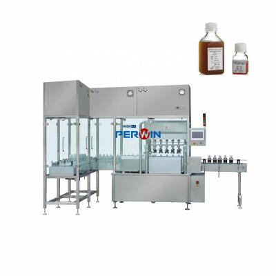 China Bovine Serum Albumin Animal Sera Aseptic Filling Machine Peristaltic / Ceramic Pump 2000BPH 1000BP for sale