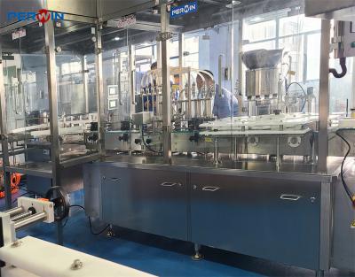 China CIP System Available Animal Vaccine Filling Line - 220V/380V Power Supply - 1 Year for sale