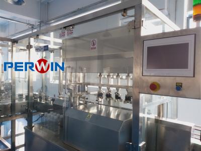 China Square Bottle Animal Sera Filling Machine Serum Filling Line 500ml Range for sale