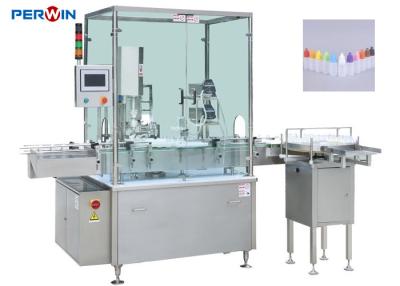 China Smalll Volume Drop Bottle Filling And Plugging Capping Machine CE Certification for sale