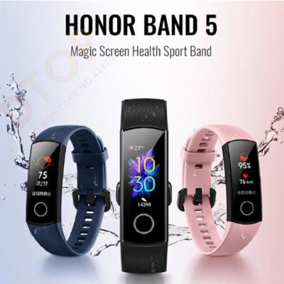 China Brand Original China Huawei Original Famous Brand Honor Blood Pressure New 5 Band Tracker Wristband Fitness Smart Bracelet for sale