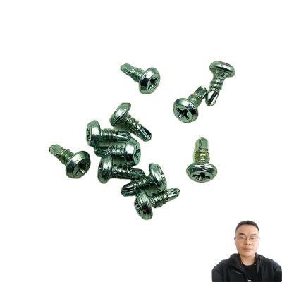 China Flat Fine Wire Pozi Drive Self Drilling Screws For Metal Fastening for sale