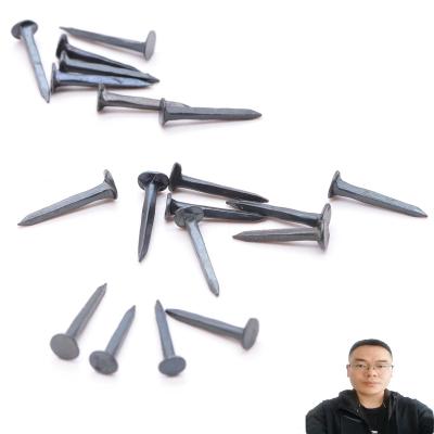 China Most Popular Black Fine Shoe Flat Toe Nails From Factory for sale