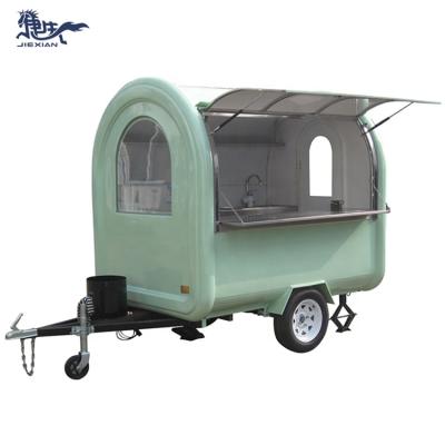 China food & Beverage factory new designed trailer mobile food truck mobile restaurant food catering cart for sale