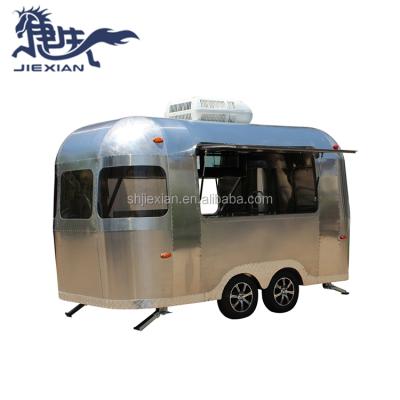 China Vegetable Processing Factory Customized China Small Food Cart/Aluminum Food Truck/Mobile Food Trailer for sale