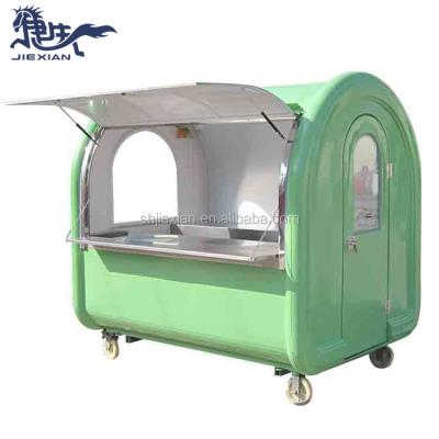 China New catering commercial food truck JX-FR220A coffee cart donut vending cart for sale for sale