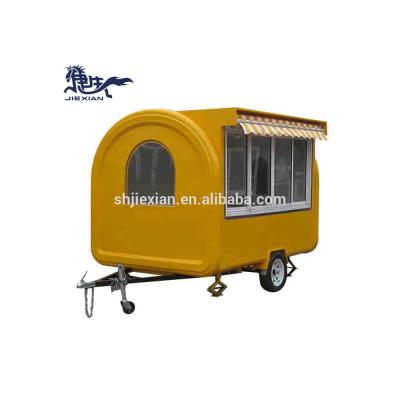 China Fast food vending JX-FR280WH mobile food cart/snack trucks carts for sale for sale