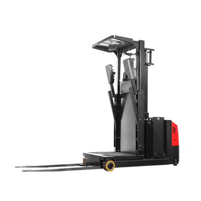 China Building Material Stores Factory Supply Electric Handling Equipment 700KGS Order Picker With Powerful Steering Drive for sale