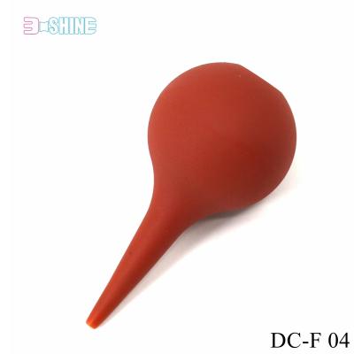 China EU Standard Brown Newborn Baby Safety Silicone Baby Nasal Aspirator Vacuum for sale