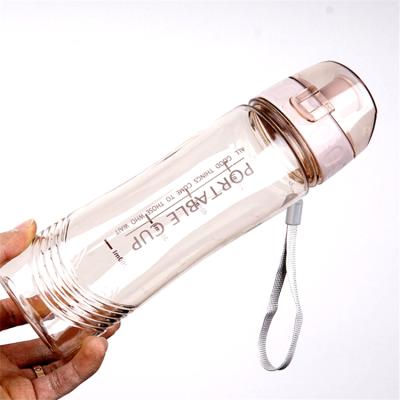 China 18oz 24OZ Leak Proof BPA Free Sustainable Motivational Drinking Bottle For Sports for sale