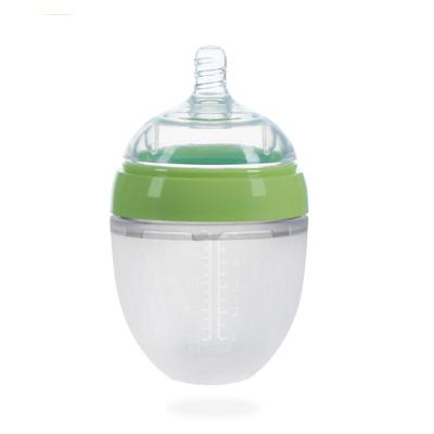 China BPA Free Food Grade Baby Silicone Material Hot Sales Baby Bottle Amazon for sale