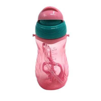 China BPA Free Simple Modern Style Pink Baby And Kids Sippy Cup for sale