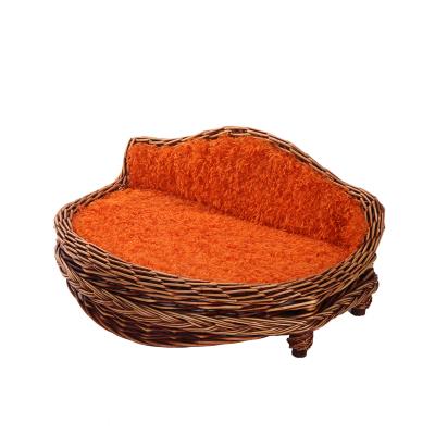 China Eco-friendly woven luxury wicker bed eco-friendly warm saling Europe YRMT Amazon dog bed cat bed new for sale