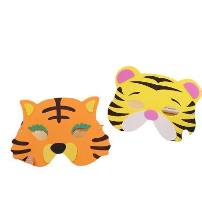 China Breathable Cartoon Animal Party Mask Jungle Animal Felt Mask For Forest Themed Christmas Halloween Party Costume Supplies for sale