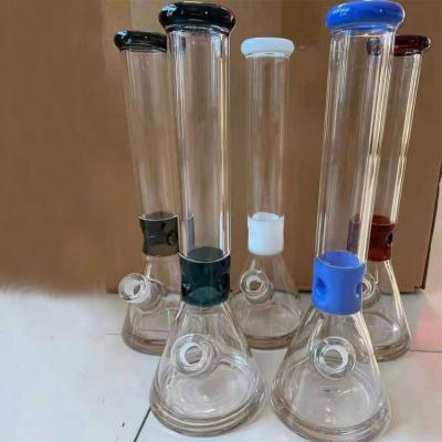 China Hot Sale Borosilicate Glass Water Pipe Split Handmade Smoking Glass Pipe for sale