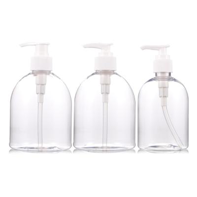 China Empty Household Products 500ml Hand Sanitizer Lotion Liquid Soap Bottle With Pump for sale