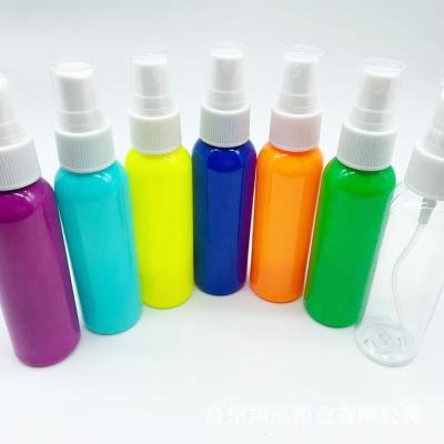 China Eco-friendly Wholesale 30ml 50ml 60ml 100ml 250ml Transparent Plastic Bottles With Spray for sale