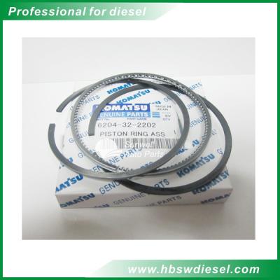 China Komatsu S6D95 engine piston ring 6204-32-2202 for sale