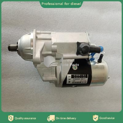 China Hot sale Diesel Engine Parts 24V Starter Motor 228000-6671 for sale