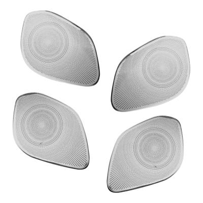 China Single Car Door Accessories Stereo Speaker Cover Trim For HYUNDAI ACCENT SOLARIS 2015-2022 Car Styling Stainless Steel Door Speaker Kit for sale