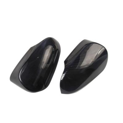 China 3M Adhesive Tape Hot ABS Chrome Rear View Mirror Cover Device Rearview Side Mirror Cover Trim For Toyota CHR 2pcs Black Silver for sale