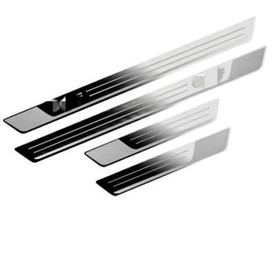 China Decoration+Protection Stainless Steel Door Sill Scuff Plate Fit For Volkswagen Golf 6 Golf 7 2010-2019 Dual Tone Door Sills for sale