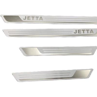 China Automotive Exterior Accessories Best Selling Auto Exterior Accessories Stainless Steel Door Sill Scuff Plate For Volkswagen Jetta for sale