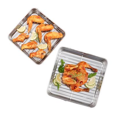 China Premium Baking Trays Stocked Oven Pan Set Nonstick 3 Half Jelly Roll Quarter Cookie Baking Tray Dishwasher Safe Heavy Duty for sale