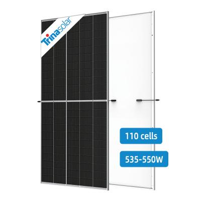 China Mono Solar Power System 525W 530W 535W 540W 545W 550W 600W 700W Half Cell PERC Photovoltaic JA Solar Panel With Best Price for sale