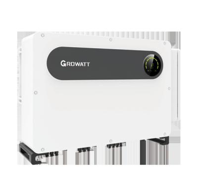 China On-Grid Solar System Growatt 100kw 110kw 125kw 120kw MAX100KTL3-XLV EU Current Growatt On Grid Solar Inverter 125kw for sale