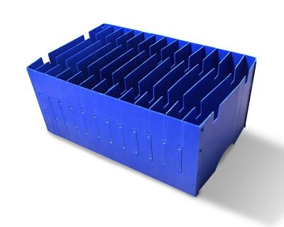 China Eco-friendly PP Core Corflutet Sheet For Box PP Corrugated Storage Bins PP Plastic Plastic Boxes for sale