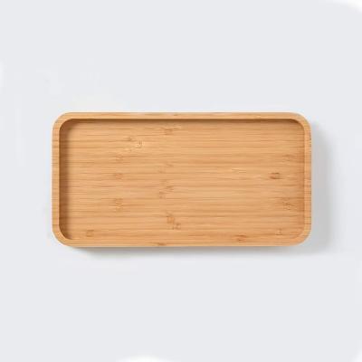 China Freshness Keeping Return to Nature Bamboo Vanity Tray, Bathroom Tray, Small Tray for Dresser Counter, 11.8L x 5.9W x Inch 1.1H for sale