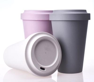 China New BPA Free 100% Biodegradable PLA Coffee Mug Drinks Mugs Keep To Take Out Mug Melamine Free for sale