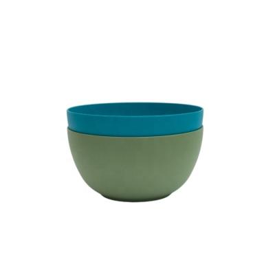 China Sustainable New Material Natural Round PLA Salad Food Bowl Biodegradable for sale