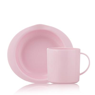 China Shatterproof PLA Kids Tableware Baby Dinnerware Kids Dinner Set for sale