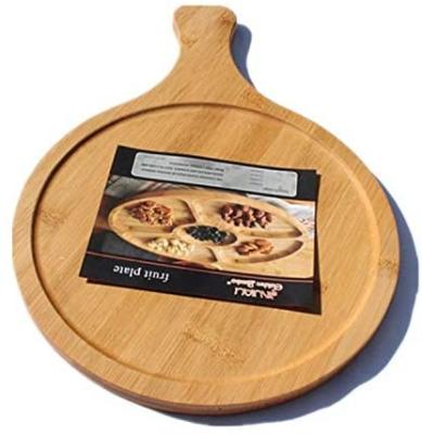 China Sustainable Natural Bamboo Pizza Skin Cutting Board Pizza Spatula Paddle for Homemade Baking and Bread - Oven or Grill Use for sale