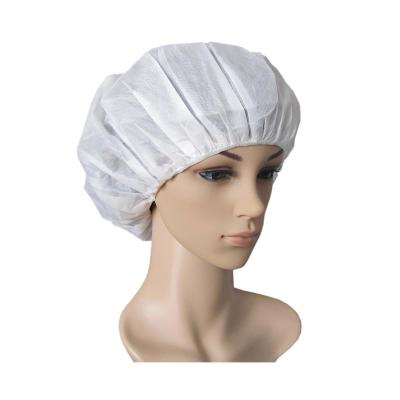 China Viable Disposable Transparent Bathing Inflatable Waterproof PE Elastic Plastic Shower Cap for sale