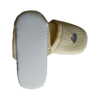 China Wholesale Cheap Terry EVA Slipper Custom Logo Disposable Spa Hotel Slipper for sale