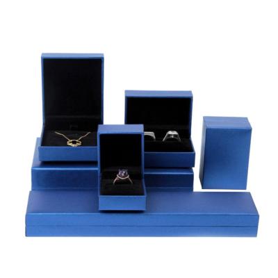 China Plastic high quality custom jewelry packaging jewelry box packaging boxes with logo gift box for earing ring bracelet pendant necklace for sale